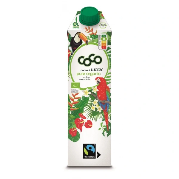Coco (dr martins) woda kokosowa fair trade bio 1 l