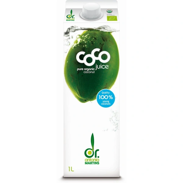 Coco (dr martins) woda kokosowa naturalna bio 1 l