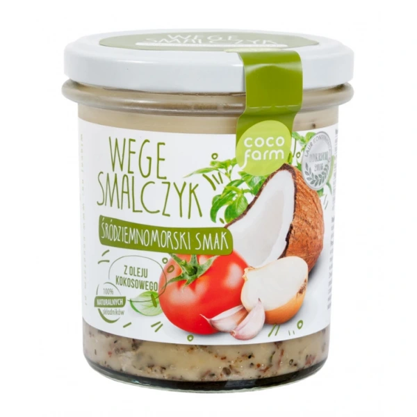 Coco farm smalczyk wegański w stylu śródziemnomorskim 260 g