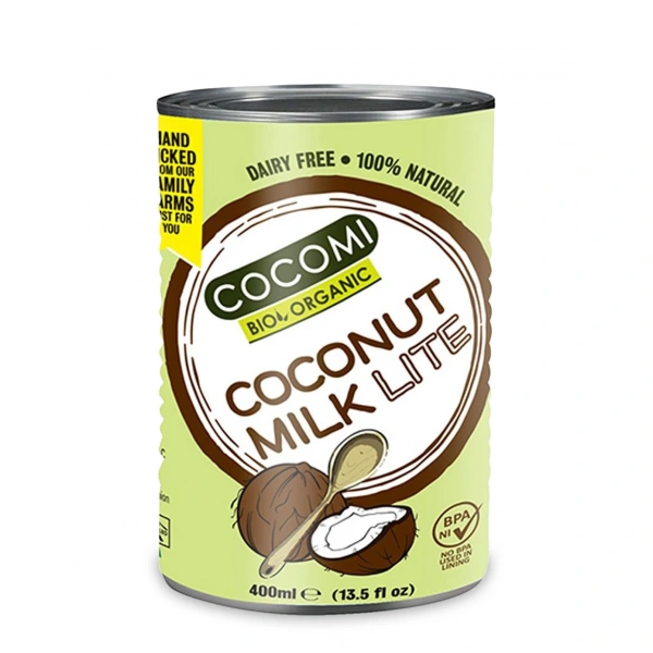 Cocomi coconut milk  napój kokosowy light (9 % tłuszczu) bio 400 ml