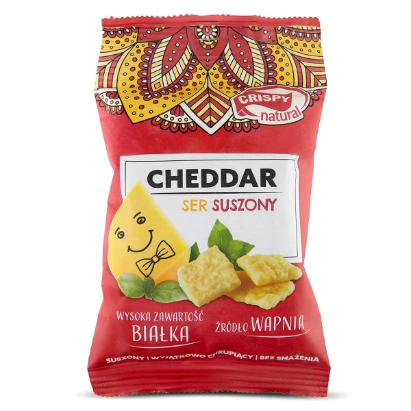 Crispy Natural Ser Cheddar suszony 15g