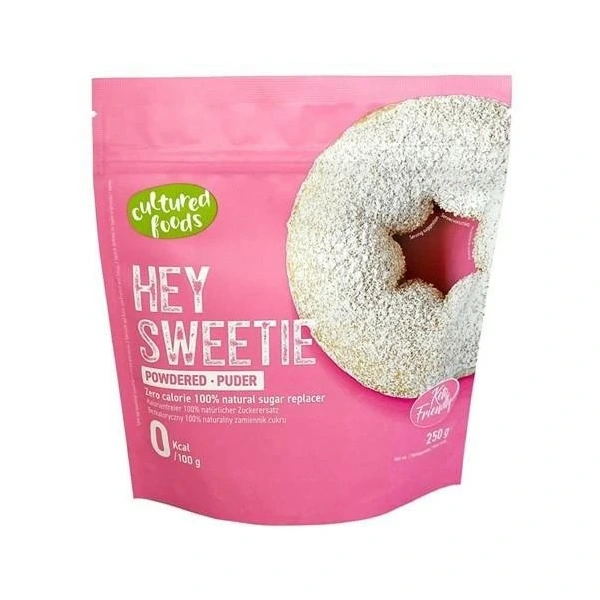 Cultured foods zamiennik cukru pudru ""hey sweetie"" bezglutenowy 250 g
