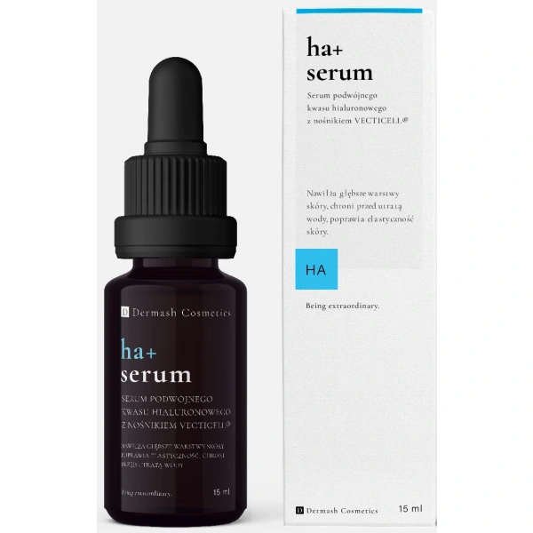 DERMASH COSMETICS Ha+ Serum (15 ml)