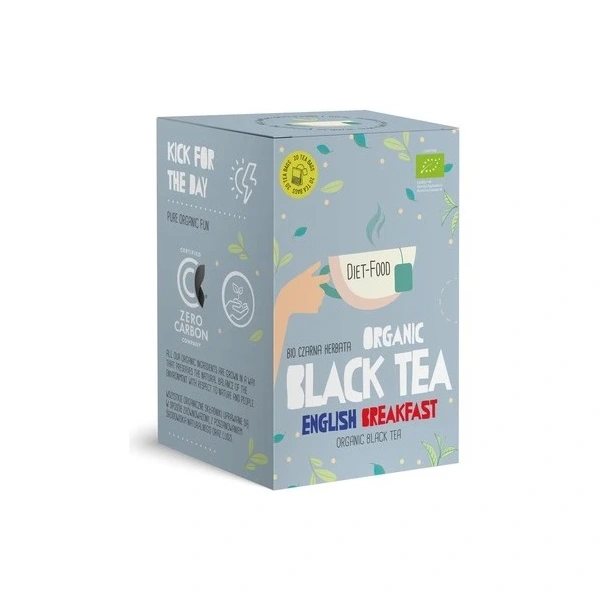 DIET-FOOD Herbata czarna BIO (torebki 20 x2 g) 40 g