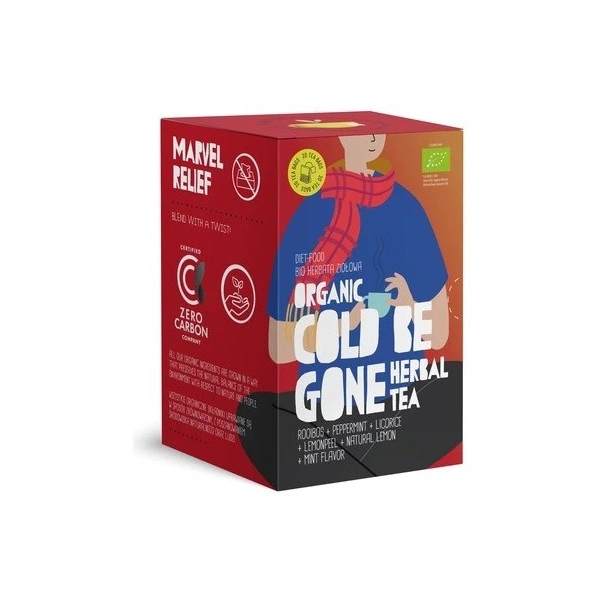 DIET-FOOD Herbatka rozgrzewająca COLD BE GONE BIO (1,5 g 20 szt) 30 g