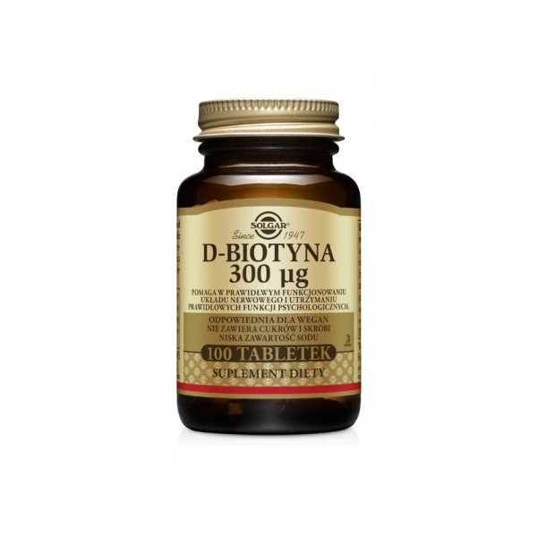 DISCONTINUED Biotin 300 mcg (100 tabl.)