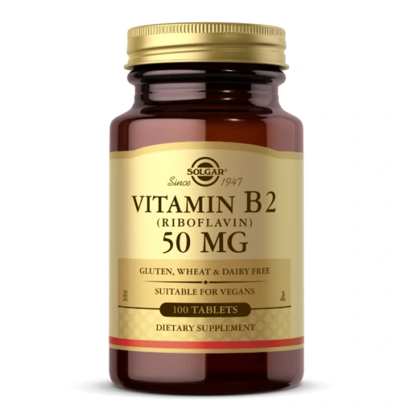 DISCONTINUED Witamina B2 (Riboflavin) 50 mg (100 tabl.)