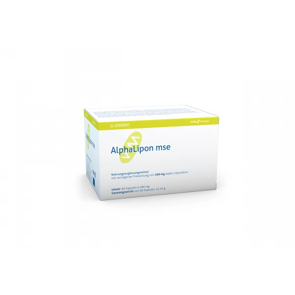 DR. ENZMANN MSE Kwas Alfa Liponowy AlphaLipon MSE (90 kaps.)