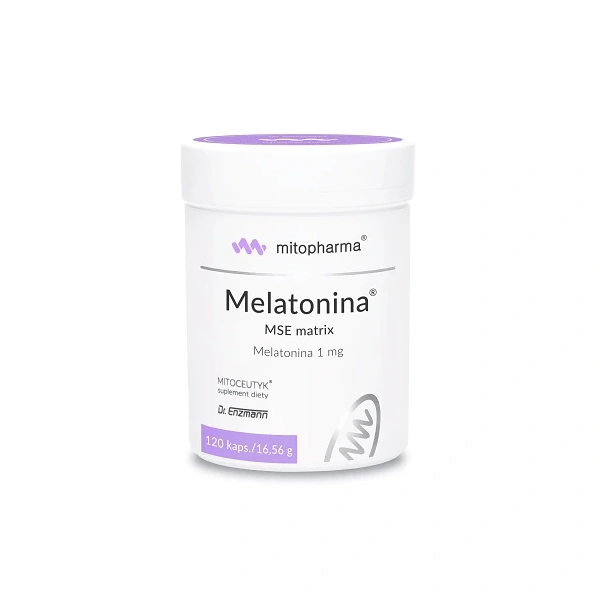 DR. ENZMANN MSE Melatonina 1 mg MSE matrix (120 kaps.)