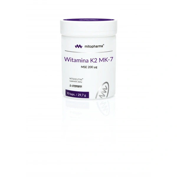 DR. ENZMANN MSE Witamina K2 MK-7 MSE (90 kaps.)