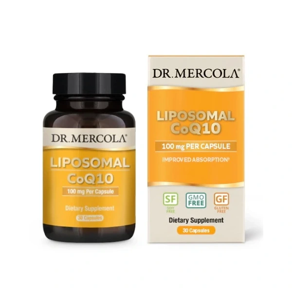 DR. MERCOLA Koenzym Q10 Liposomalny (30 kaps.)