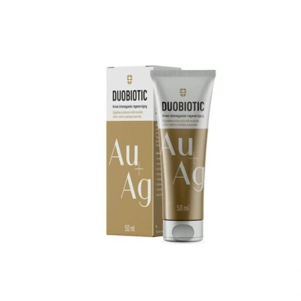 DUOBIOTIC Krem intensywnie regenerujący z cząstkami złota i srebra 50 ml