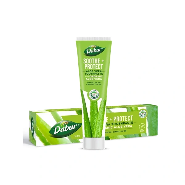 Dabur pasta do zębów ukojenie + ochrona z aloesem 100 ml