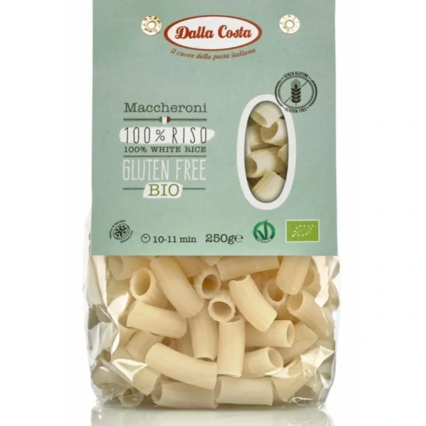 Dalla Costa Makaron (Ryżowy) Maccheroni Bezglutenowy BIO 250 g