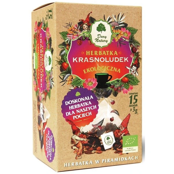 Dary natury herbatka dla dzieci krasnoludek piramidki bio (15 x 3 g) 45 g