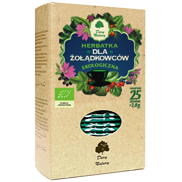 Dary natury herbatka dla żołądkowców bio (25 x 2 g) 50 g
