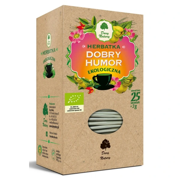 Dary natury herbatka dobry humor bio (25 x 2 g) 50 g
