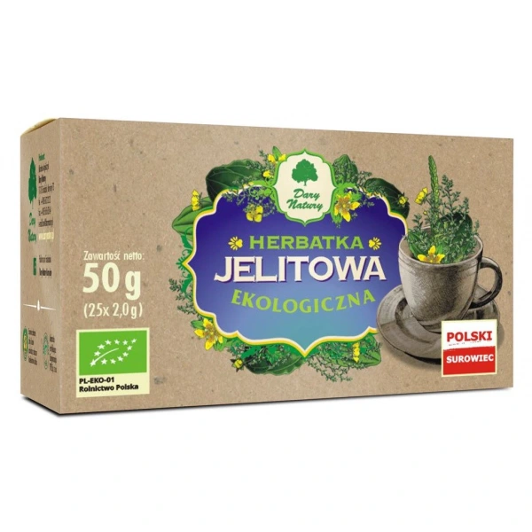 Dary natury herbatka jelitowa bio (25 x 2 g) 50 g