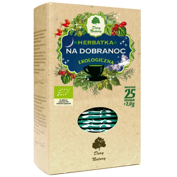 Dary natury herbatka na dobranoc bio (25 x 2 g) 50 g