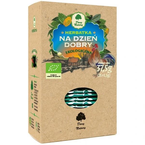 Dary natury herbatka na dzień dobry bio (25 x 1,5 g) 37,5 g