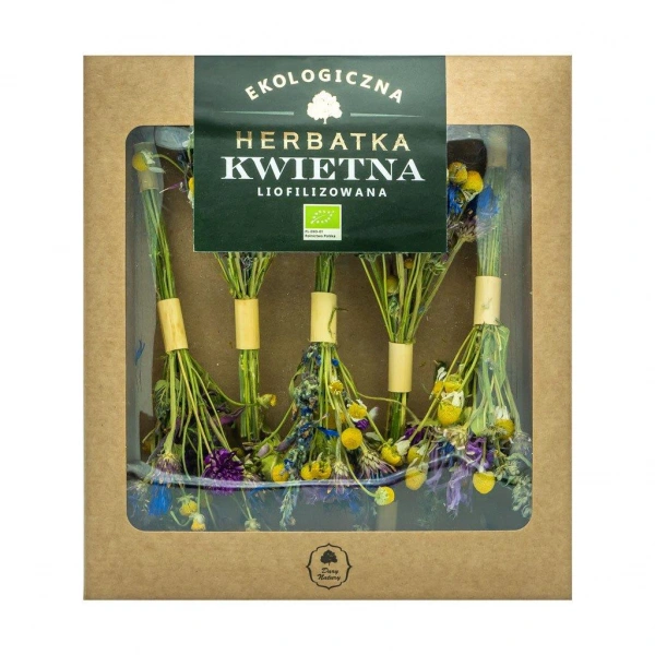 Dary natury herbatka na patyku kwietna liofilizowana bio (5 x 2,5 g) 12,5 g