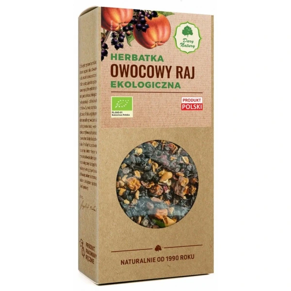 Dary natury herbatka owocowy raj bio 100 g