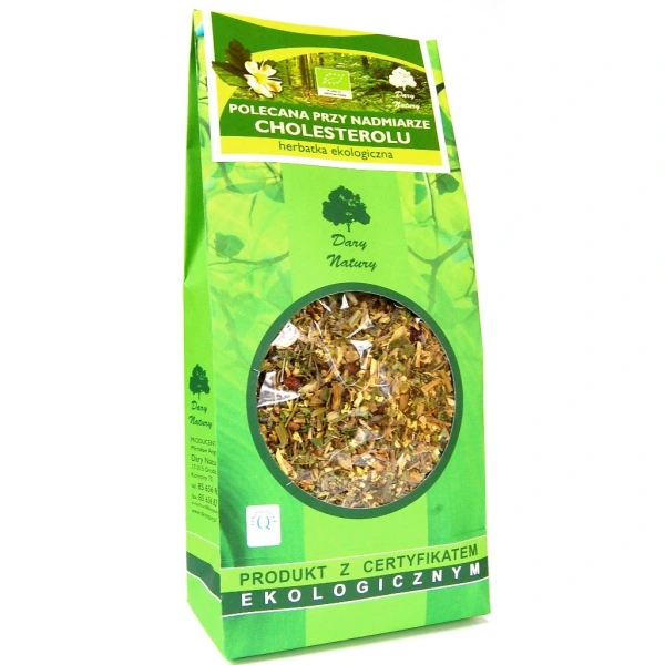 Dary natury herbatka polecana przy nadmiarze cholesterolu bio 200 g