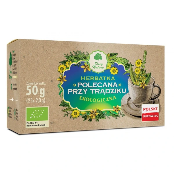 Dary natury herbatka polecana przy trądziku bio (25 x 2 g) 50 g