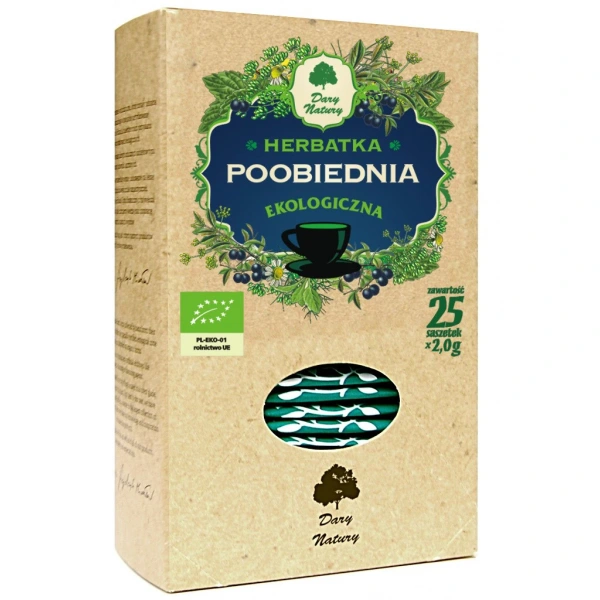 Dary natury herbatka poobiednia bio (25 x 2 g) 50 g