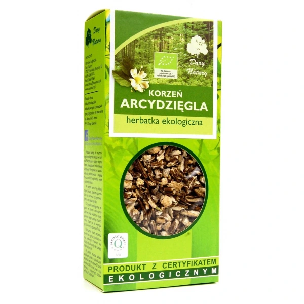 Dary natury herbatka z korzenia arcydzięgla bio 100 g