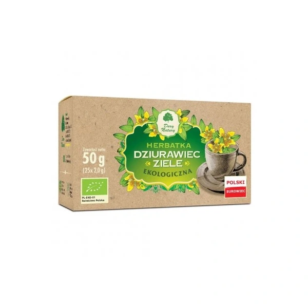 Dary natury herbatka ziele dziurawca bio (25 x 2 g) 50 g