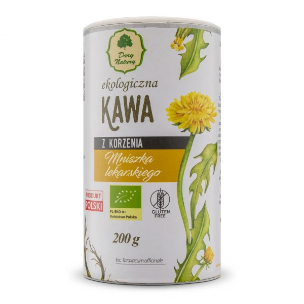 Dary natury kawa z korzenia mniszka lekarskiego bio 200 g