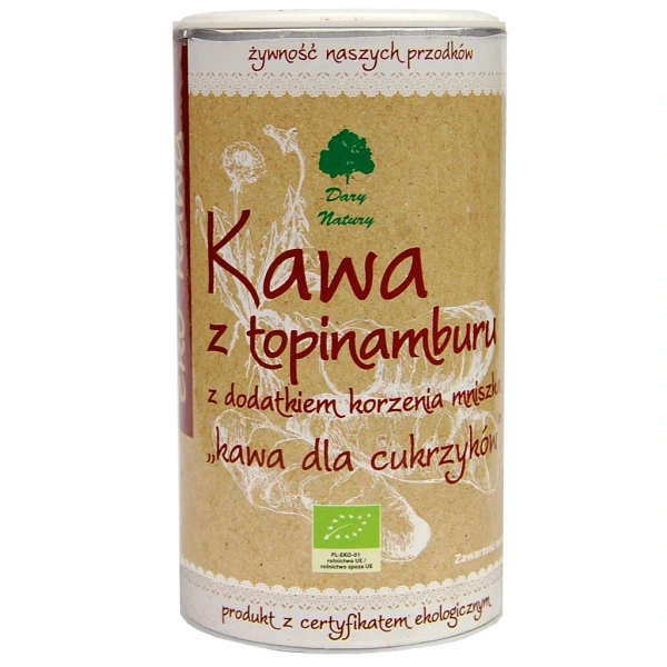 Dary natury kawa z topinamburu z korzeniem mniszka bio 200 g