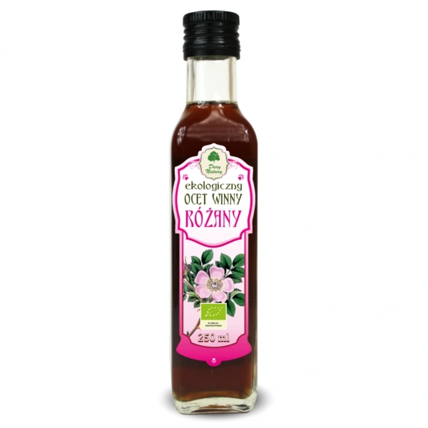 Dary natury ocet winny różany bio 250 ml