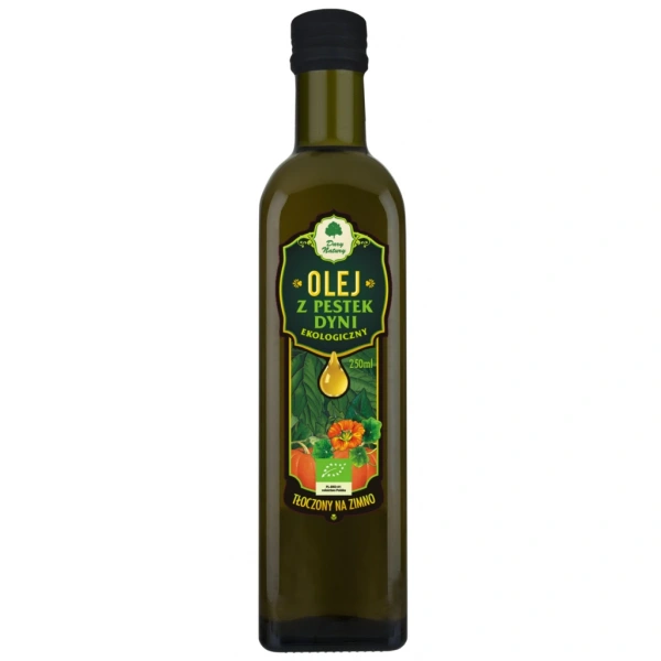 Dary natury olej z pestek dyni tłoczony na zimno bio 250 ml
