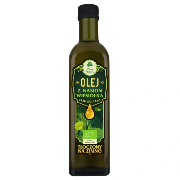 Dary natury olej z wiesiołka tłoczony na zimno bio 100 ml