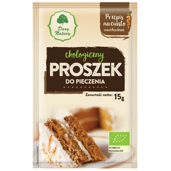 Dary natury proszek do pieczenia bio 15 g