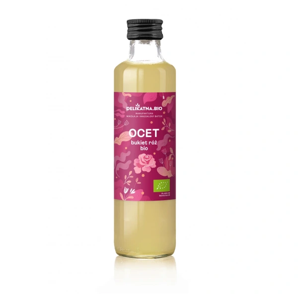 Delikatna ocet bukiet róż bio 250 ml