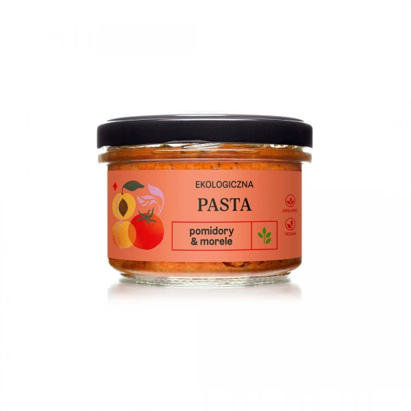 Delikatna pasta pomidorowa z morelami bio 180 g