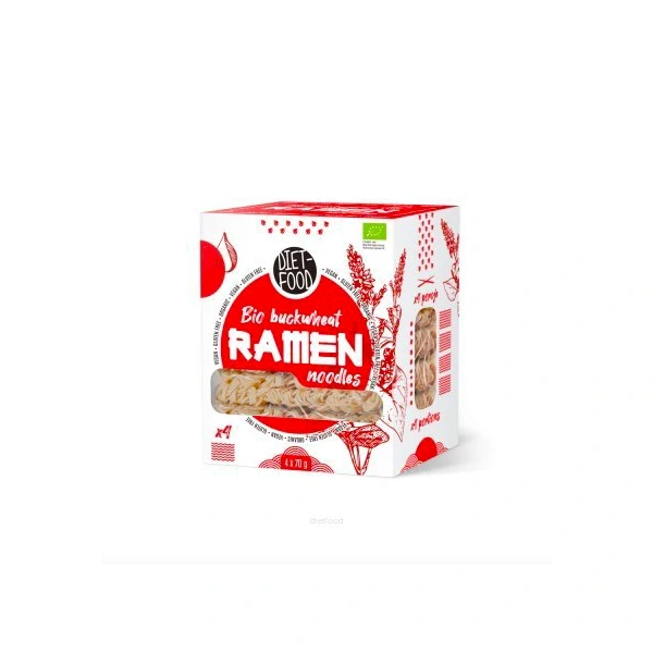 Diet Food BIO Makaron gryczany 100% Ramen 280g