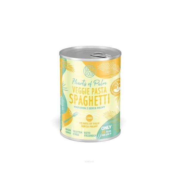 Diet Food Makaron z serca palmy Spaghetti 220g