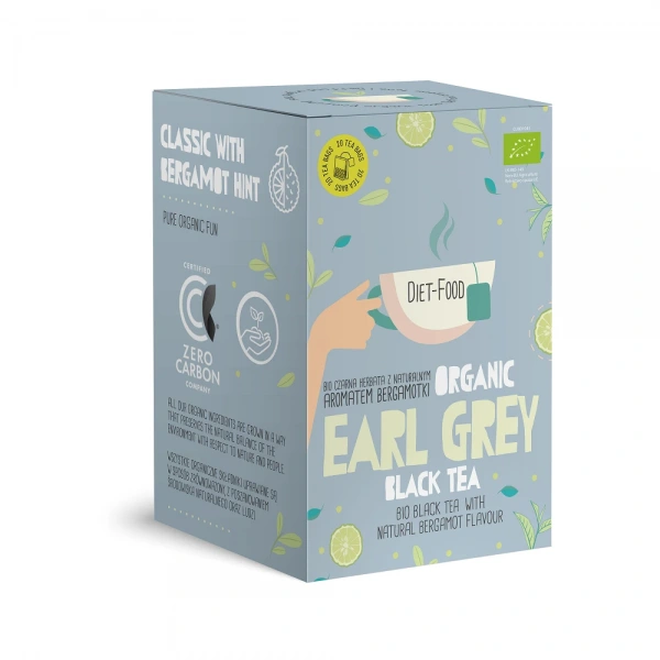 Diet-food herbata czarna earl grey bio (20 x 2 g) 40 g  diet