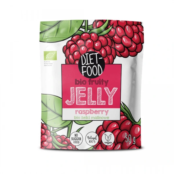 Diet-food żelki malinowe bio 50 g  diet