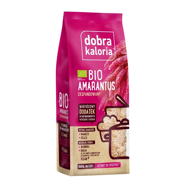 Dobra Kaloria BIO Amarantus ekspandowany 120g