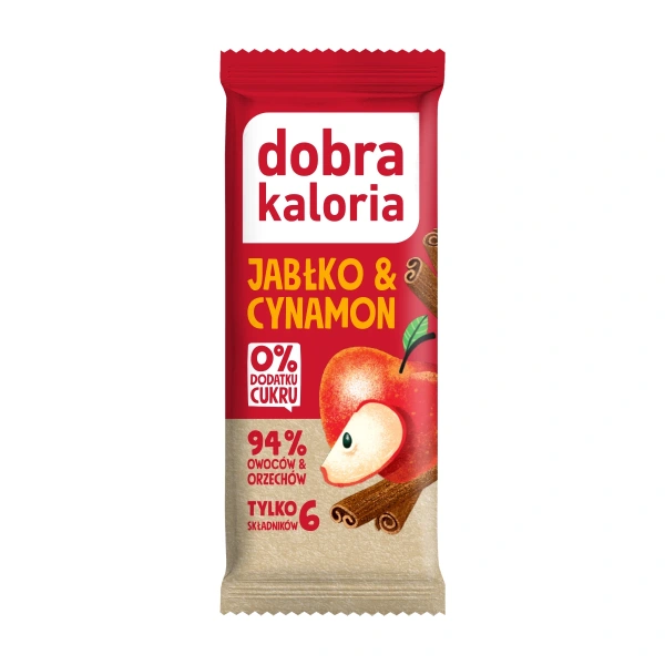 Dobra Kaloria Baton jabłko & cynamon 35g