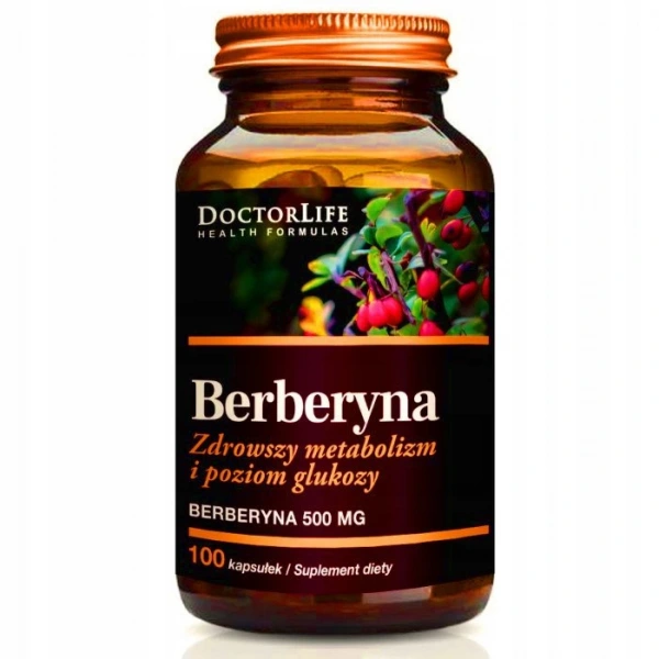 Doctor Life Berberine 500 mg 100 kapsułek