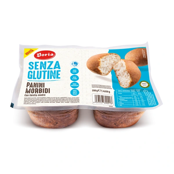 Doria bułeczki miękkie bezglutenowe (4 x 50 g) 200 g