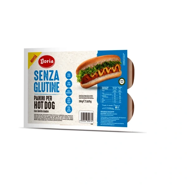 Doria bułki do hot dogów bezglutenowe (2 x 75 g) 150 g