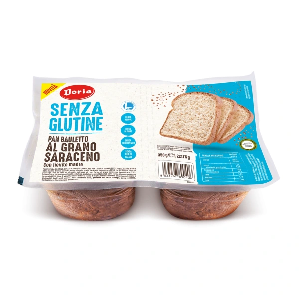 Doria chleb tostowy gryczany krojony bezglutenowy (2 x 175 g) 350 g
