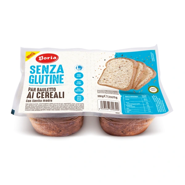 Doria chleb tostowy zbożowy z ziarnami krojony bezglutenowy (2 x 175 g) 350 g